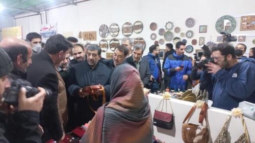 بازدید وزیر میراث فرهنگی از آثار تاریخی نهاوند