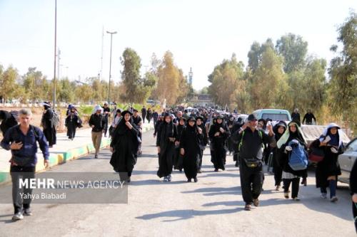 اثر ابر رویداد پیاده روی اربعین در 8 استان ایران