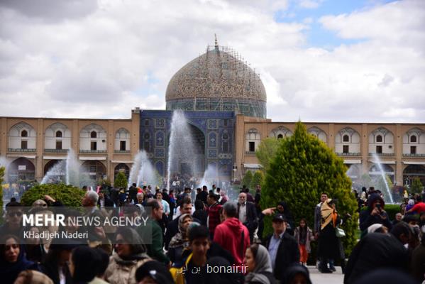 افزایش بازدید از بناهای تاریخی اصفهان 35 درصد