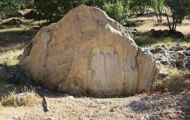 دست درازی قاچاقچیان به نقش برجسته تاریخی