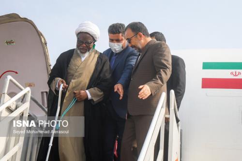مراسم استقبال از شیخ ابراهیم زکزاکی در مشهد