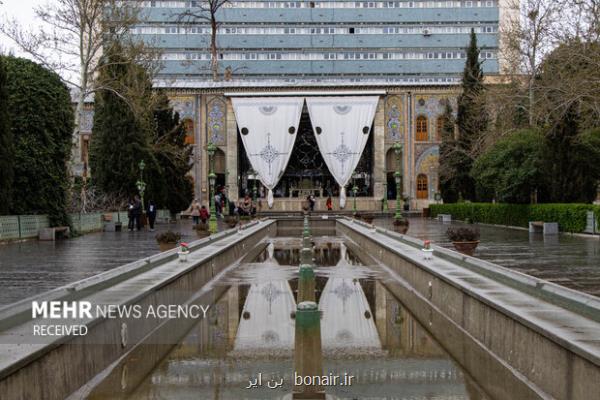 کاخ گلستان طرح مدیریت مصرف آب و انرژی را اجرا می کند