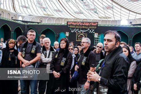 بازدید بیش از 1200 توریست خارجی از آیین  های عزاداری یزدی ها