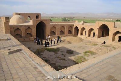 بهره برداری از كاروانسرای بازسازی شده دودهك دلیجان در بهمن 98