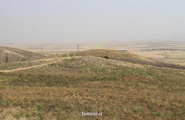قاچاقچیان به سراغ تپه اشكانی كرمانشاه رفتند